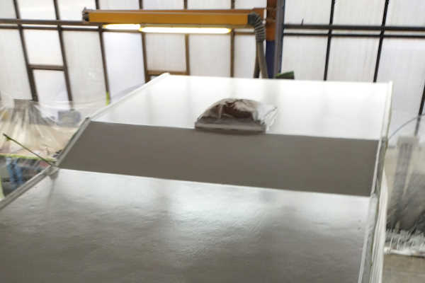 Instandgesetztes Caravan-Dach nach Hagelschaden